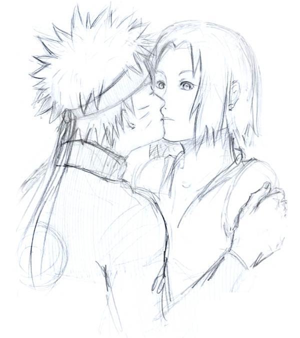 First kiss, Naruto-kun and Sakura-chan